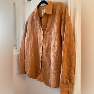 Terracotta Buttondown